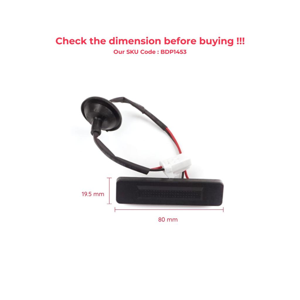 BDP1453 Tlačítko otevírání zadních dveří pro Hyundai Accent MK4 Solaris Verna i30 Kia Rio MK3 Pride Ceed Picanto 2011-2017