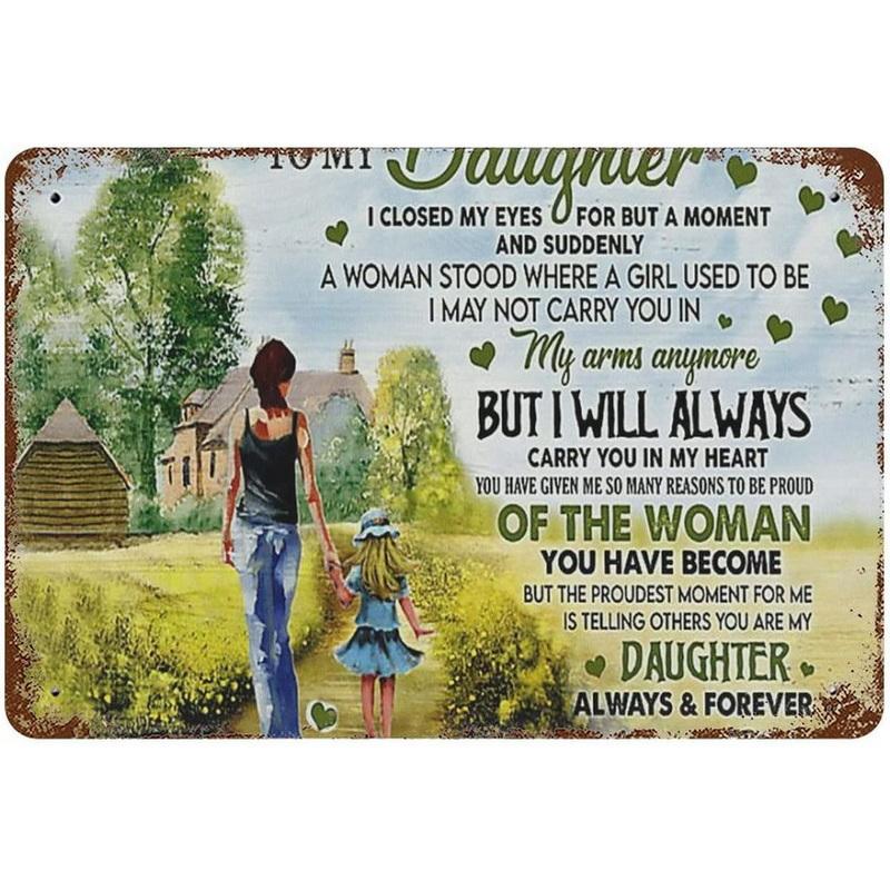 

Garden Tin Signs Outdoor Decor, Flowers Garden Metal Plaque for Women Mom Grandma, Potting Shed, Housewarming Gifts for Family 20X30CM