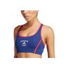 adidas Heritage Powerimpact Mode Schriftzug Bequeme Sportunterwäsche Damen Unterwäsche Tiefblau Pink-Weiß JG6178