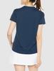Tennis Spiel Kurzes Kleid Größe S Hemd, Ärmel, Feuchtigkeitsableitend, Schnelltrocknend, 62JAA203, Marineblau,