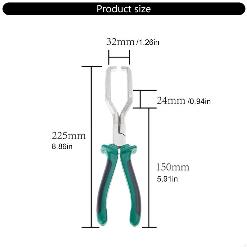   Fuels Line Pliers for Quick Hose Pipe Disconnection and Removal with Ergonomic Handle Designs Petrol Hose Release Clamp