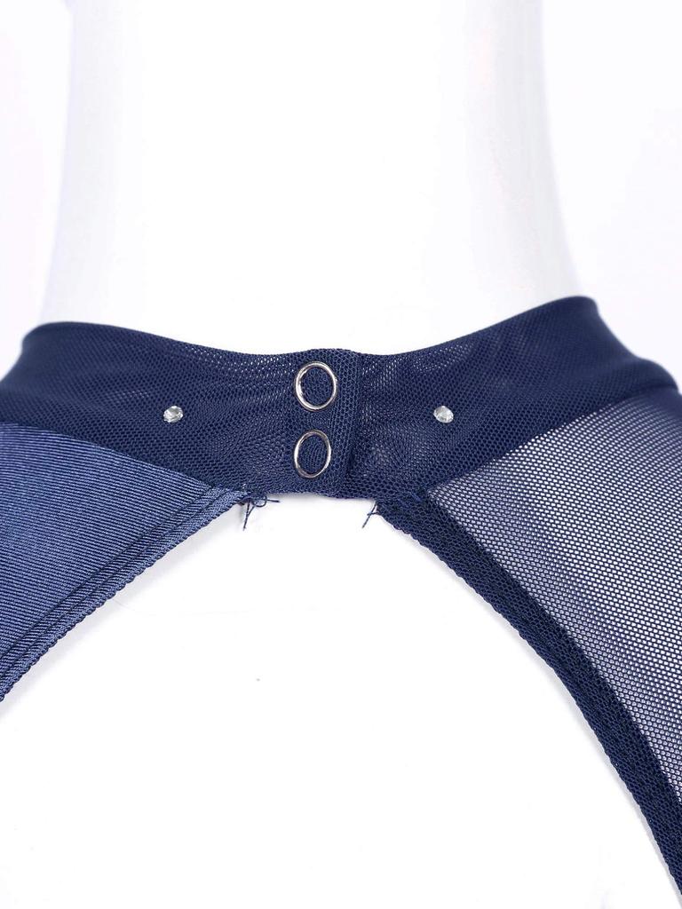 Langarm-Tanzkleid für Damen, Eiskunstlauf, Gymnastik, Training, Leistung, Trikotkleid