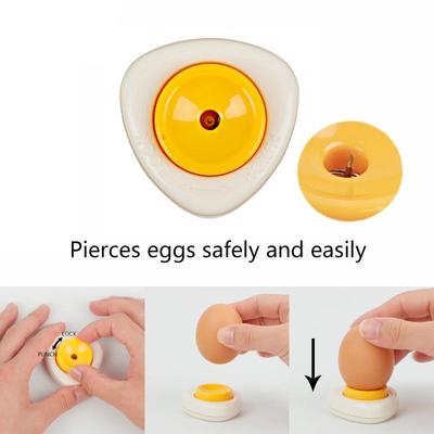 Yaratıcı Yumurta Delici Pricker Güvenlik Kolayca Yumurta Delici Zanaat DIY Maker Yumurta Bölücüler Yumurta Aracı MYY