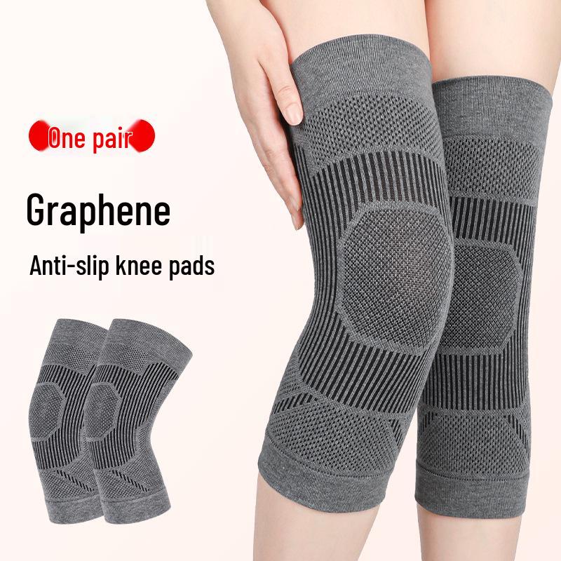Graphene Anti-Slip Knee Pads: Unisex Joint Protectors for Cold Legs, Sports, and Heated Comfort.