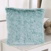 Plush Solid Color Cushion Chair Solid Color Sofa Pillow Cover