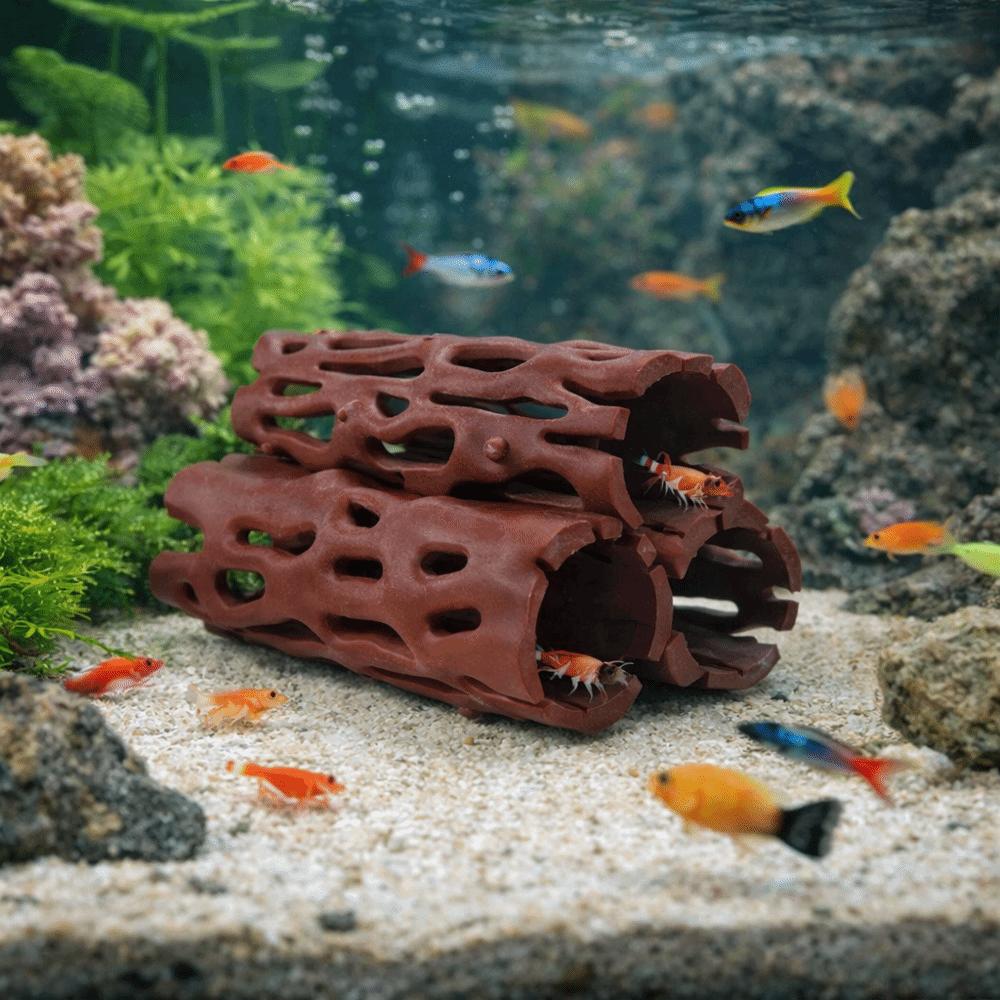 Irregular Shrimp Hiding Cave Simulation Aquarium Landscaping  Fish Tank Landscaping
