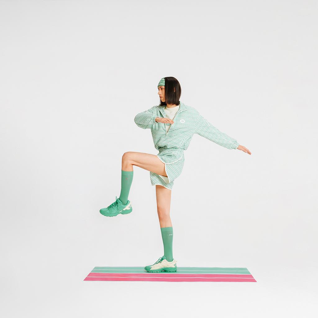 Asics X 8On8 Collaboration Casual Loose Breathable Shorts Unisex shorts Light-Green 2203A125-300