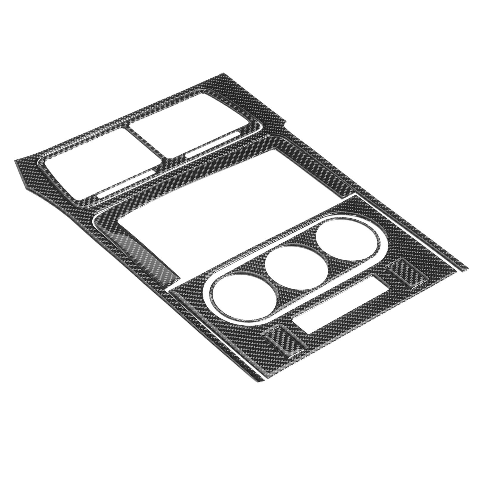 

Накладка на панель навигации консоли, дефлектор управления кондиционером, отделка, карбоновое покрытие, подходит для Dodge Challenger 20082014