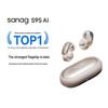 SANAG S9S AI Bone Conduction Ear Clip Headphones