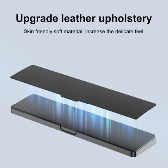 Ergonomic Keyboard Hand Rest with Compartments Non-Slip Design Multipurpose Desktop Storage Box Keyboard Wrist Support