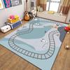 City Map Traffic Game Carpet Children's Carpet Crawling Mat
