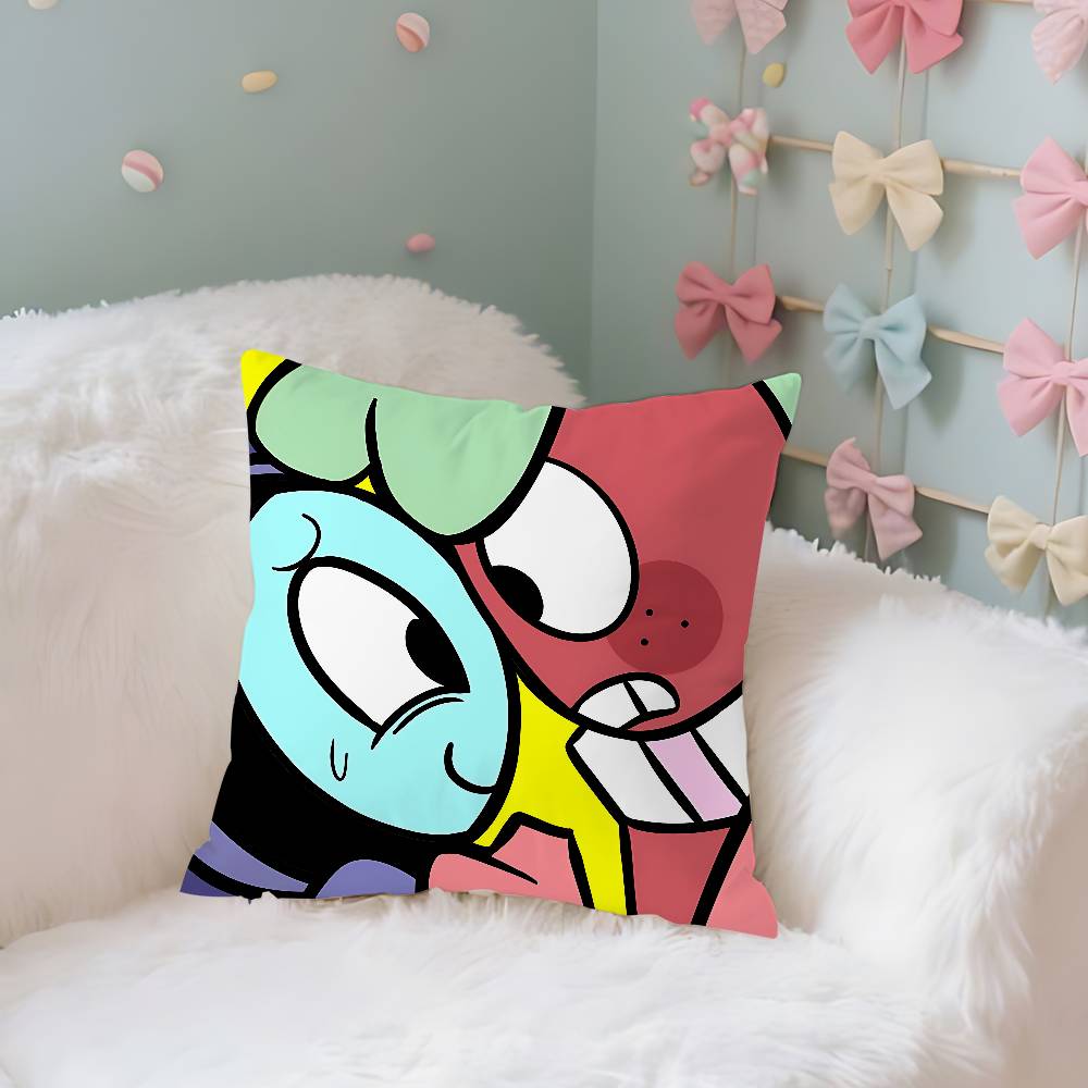 Cosmo Vee Case Plush Fabric Soft Pillowcase Double Sided Print Cushion Cover Household Gifts