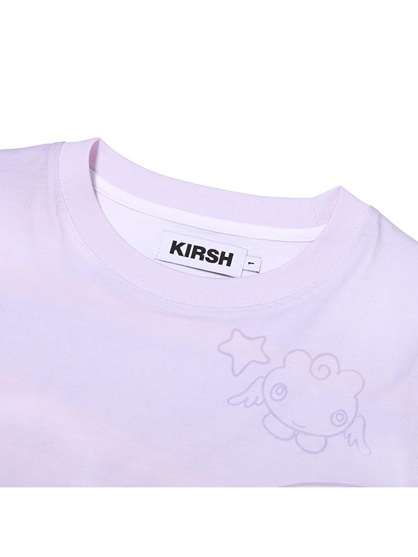 KIRSH X Sunonebird Full Print Standard Fit T-Shirt [Pink]