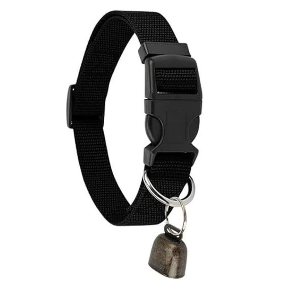 

Portable Quick Release Buckle Livestock Collar Adjustable Reflective Goat Collar with Bell Breathable Goats Harness Ranch чёрный
