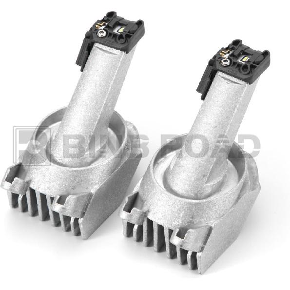 2pcs LED Angel Eye Light Module Diode Bulb Lamp 63127262731 Compatible with BMW 520d 530d 535d 535i 550i GT M5 F07 F10 2008-2013 (2 Pins)