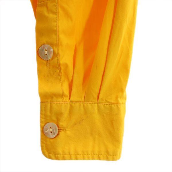 KENZO made in Japan Long sleeve sailor collar shirt M yellow Women Used