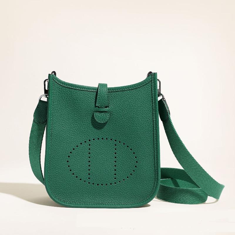 

Новая высококачественная кожаная сумка-ведро Evelyn Mini TOGO, одно плечевая женская сумка через плечо из коровьей кожи 22x9x23cm