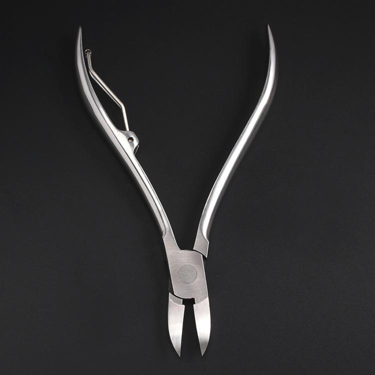 Stainless Steel Ingrown Toenail Clipper and Cuticle Nipper - Eagle Beak Design (Model 8717)