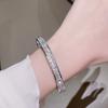 Light Luxury High-End Full Diamond Zircon Bracelet Niche Design Simple Fashion Luxury Temperament Jewelry