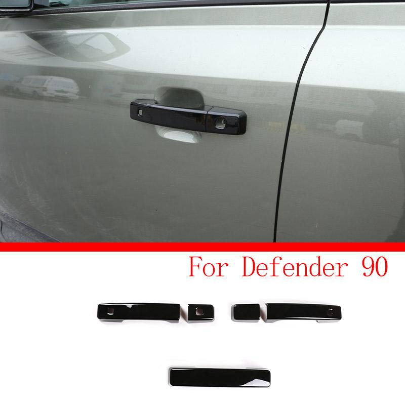 ABS Black For Land Rover Defender 90 110 2020-23 Car Interior Central Control Protection Cover Decorative Patch Car Accessories
