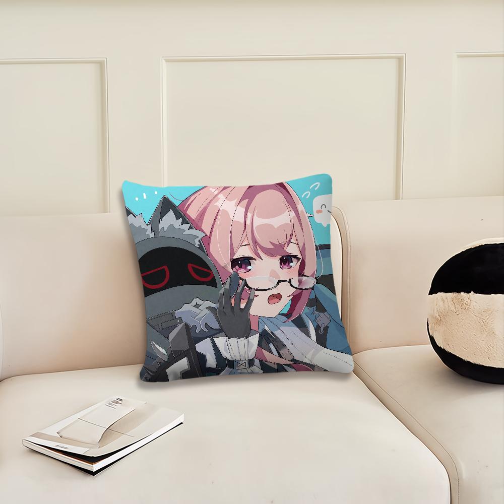 Game Zenless Zone Zero Tsukishiro cushion cover Pillow Cover Decoration Room Home Sofa living Office Car Nordic Simplicity