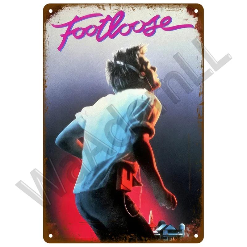 Retro Tin Sign Aesthetic Living Room Metal Wall Decor Decoration Cinema Vintage Metal Sign Movie Industrial Deco Films Poster