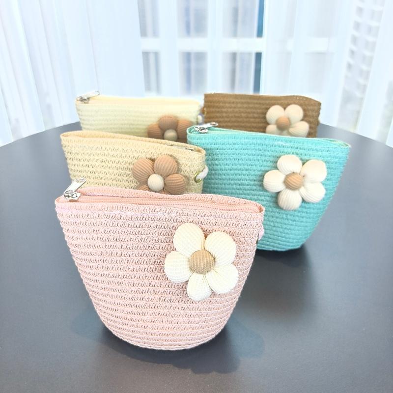 Sun hat + handbag set (2-piece) - Suitable for little girls' outdoor fisherman hats. straw hat sombreros de mujer
