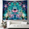 Large Golden Ombre Mandala Wall Tapestry Traditional Indian Hippie Room Decoration Oriental Artist Indian Bedroom Hanging