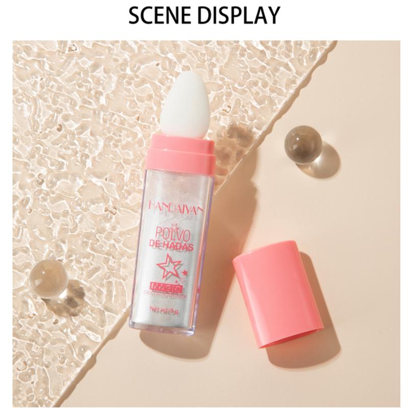 Makeup Blush Stick Cream Blusher Waterproof Long-lasting Lip Cheek Eye Multi-use Stick Make-up for Women Face Glitter High Gloss Powder Face Contour