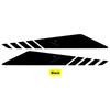POSFIRA Motorcycle Tail Fairing Sticker Vinyl Decals for Honda ADV 350 ADV350 2022 2023 2024 2025 2026 Decoration Accessories