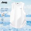 JEEP Men's Pure Cotton Round Neck Vest