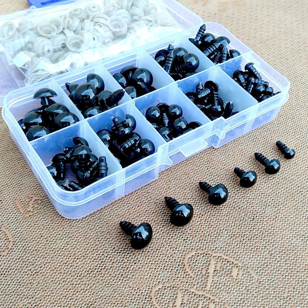 DIY Funny Toy Plush Safety Eyes Toy Accessories Toys Eyes 10mm Eyeball Doll Eyes Doll Accessories