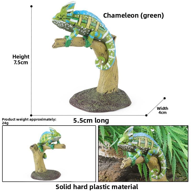 Animal Childrens Frog Plastic Model Toy For Educational Play Gift Collectors