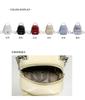 Schoolbag Rhombus Chain Backpack Women's Fashion Niche Design Sense Casual Korean Version Light Shopping Outdoor Mini Backpack