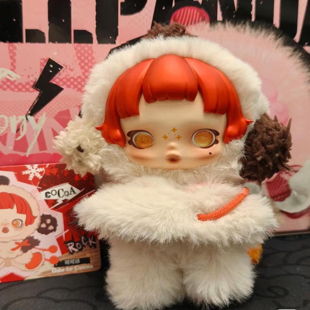 Plüsch Überraschungsbox, 6 Plüschtierstile, geeignet als Weihnachtsgeschenke für Kinder, niedliche Tierplüschanhänger zur Dekoration