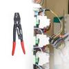 Wire Cutter Ratchet Pliers Insulated Hand Tool Plier AWG6-16 Capacity 1.25-16mm2