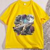 Funny Bearded Dragon T Shirts Casual Cotton Short Sleeve Tshirt Loose Round Neck Oversized Y2k Clothing High Qualty Tees