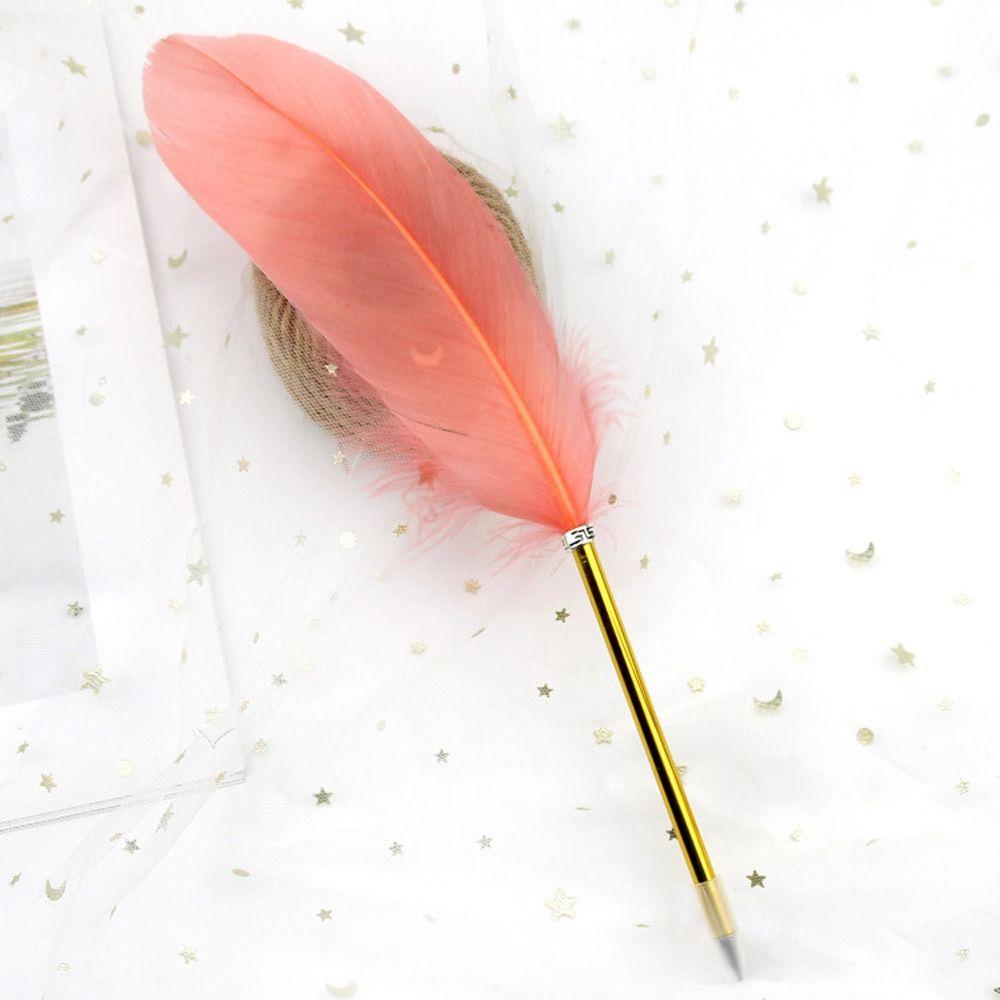 Szkolne artykuły biurowe Gładkie nowatorskie artykuły piśmiennicze Pióro z piórem Narzędzie do podpisywania Długopisy kulkowe