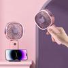Handheld Fan with 3 Adjustable Speeds Strong Airflow Low Noise Compact Design Portable Table Fan Personal Air Cooler