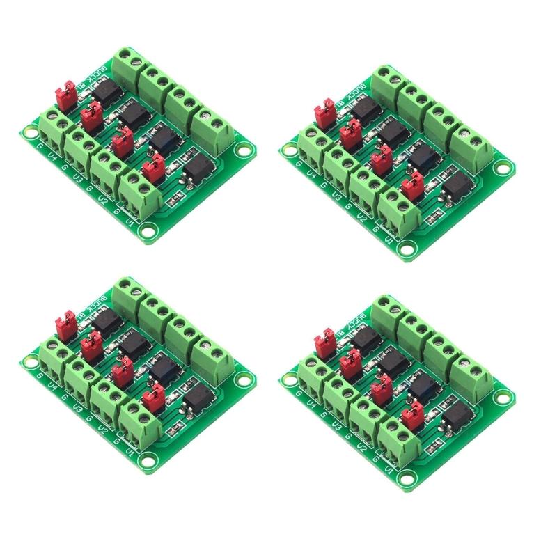 

Independent 4 Way Optocoupler Isolation Board With High AntiInterference Capability For Voltages Control Applications 1
