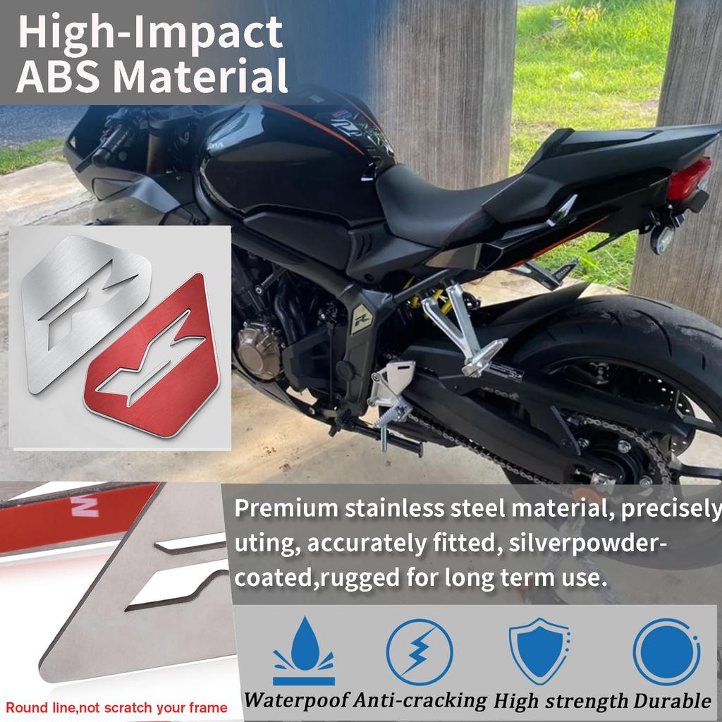 Midimttop CB650R Stainless Steel Frame Filler Side Cover Trim Type