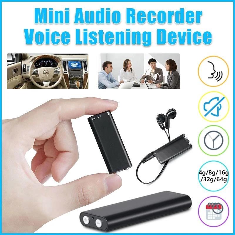 32GB Mini Activated Voice Recorder Espia Digtal Sound Record Voice-controlled 4-64G Dictaphone MP3 Player 6