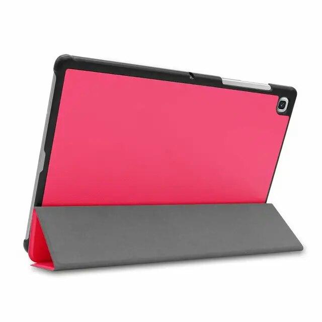 Pouzdro pro Samsung Galaxy Tab A 10.1 2019 Pouzdro T510 / T515 Ultra Slim Kožený magnetický stojánek Kryt SM-T510 SM-T515 Funda Capa