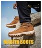 Men's 2025 Winter Velvet-Lined Snow Boots with Thick Soles - Warm Cotton Shoes for Teens In Cold Climates