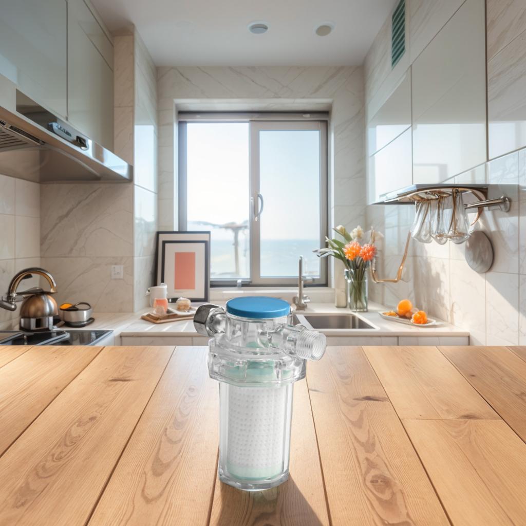 Built-in Pp Filter Water Purifier Shower Water Small To Impurity For Washing Machine Water Heater Shower Household