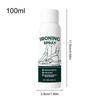 100ml Ironing Starch Spray Travel Size Gentle Travel Fabric Static Guard Spray for Wool Cotton Linen Polyester Silk Clothing