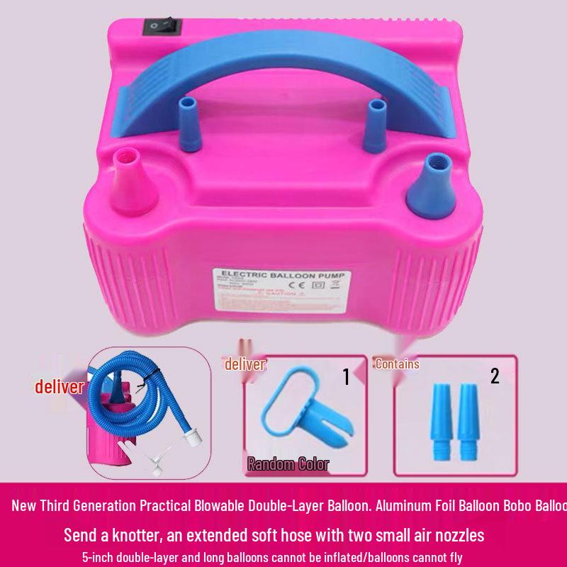 Новый электрический насос для надувания воздушных шаров - Модернизированный нагнетатель и надуватель