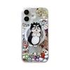 INS Korea Cute Character Cat Pop-socket Phone Griptok Holder For IPhone 17 Pro Max Samsung S26 Magnetic Foldable Stand Bracket