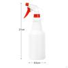 Spray Bottle Adjustable Nozzle 600 ml Convenient Reliable Leakproof Practical Heavy Duty Refillable