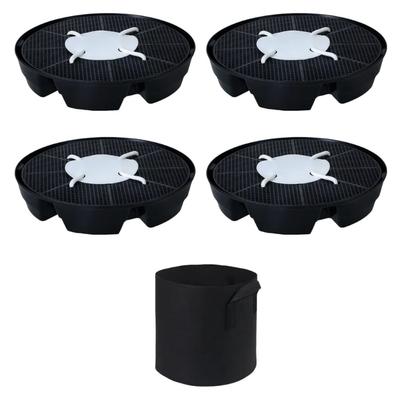 Auto Watering Garden Tray For Potted Plant Adjustable Hydrations System Durability Plastic Construction